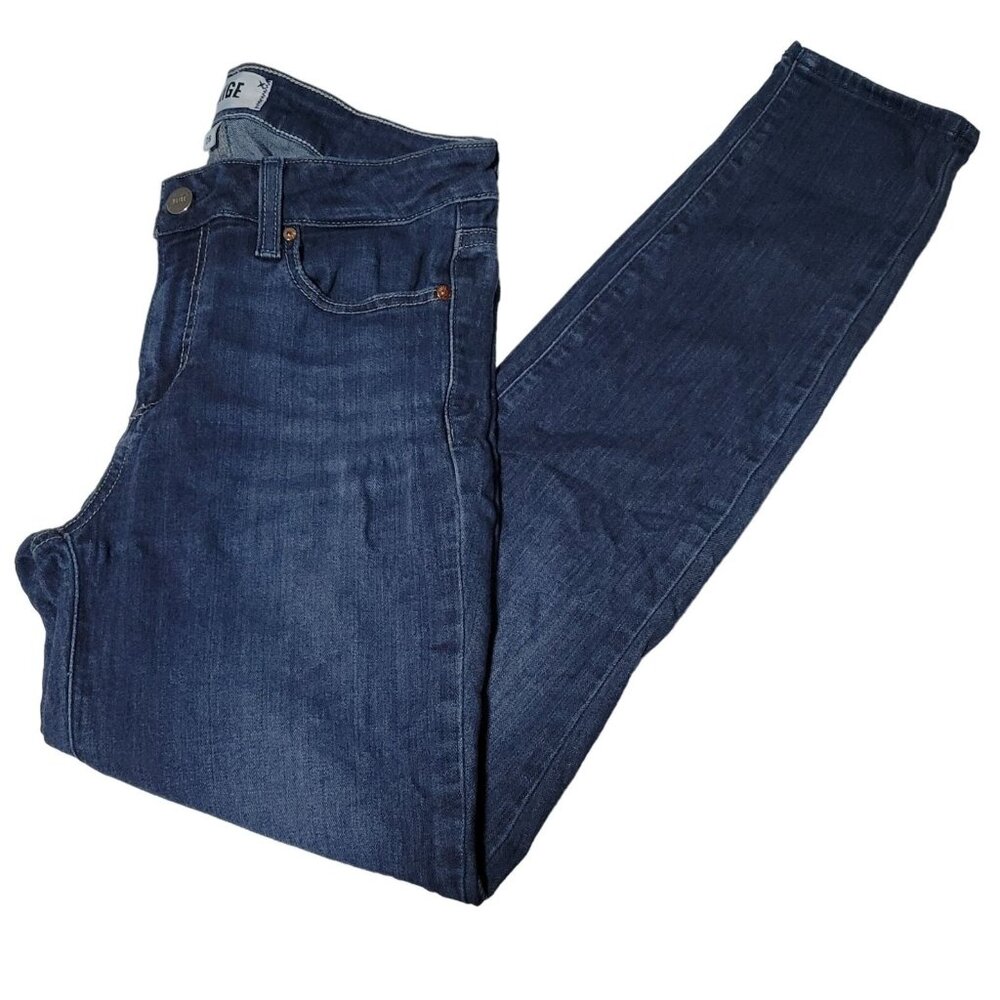 Paige Verdugo Ankle Jeans Womens Size 28 Skinny Mid Rise Medium Wash Denim Pants